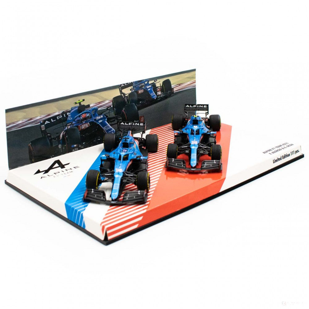 Alpine F1 Team 2021 A521 Alonso / Ocon double set Limited Edition 1:43 - FansBRANDS®