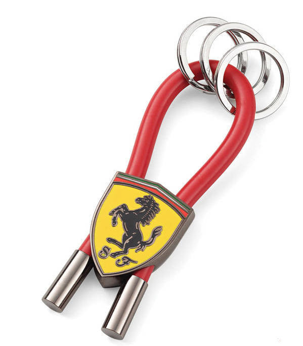 Ferrari Keychain, Red