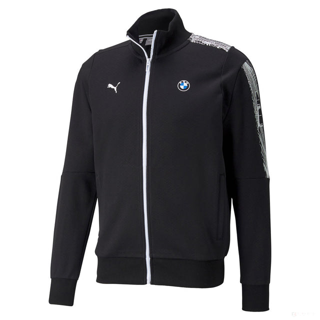 BMW svetr, Puma BMW MMS T7 Full-Zip, černý, 2021 - FansBRANDS®