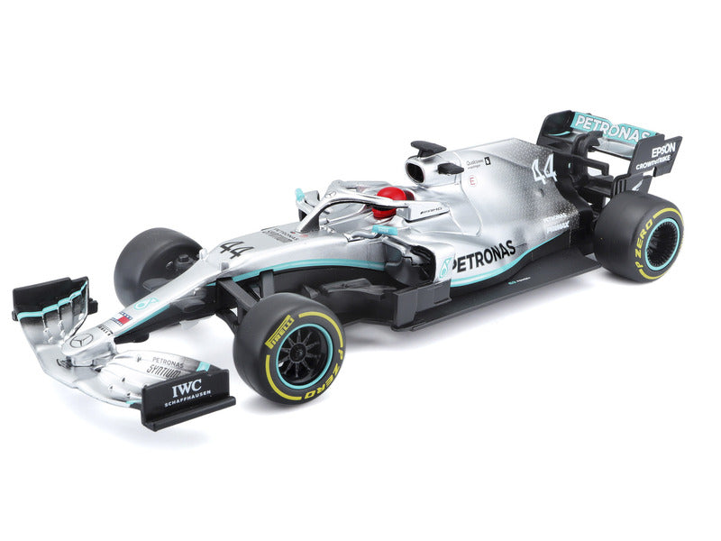 Mercedes RC samochód zdalnie sterowany, Maisto Tech RC, Lewis Hamilton, skala 1:24, nr 44, W10 EQ Power +