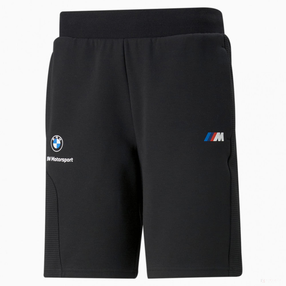 Šortky Puma BMW MMS Sweat, černé, 2022