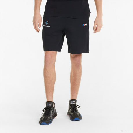 Šortky Puma BMW MMS Sweat, černé, 2022 - FansBRANDS®