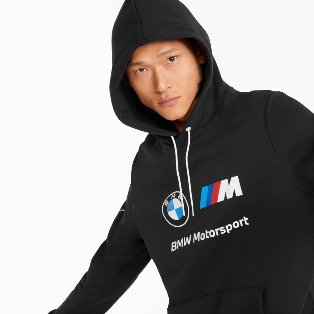 Mikina Puma BMW MMS s kapucí, černá, 2022