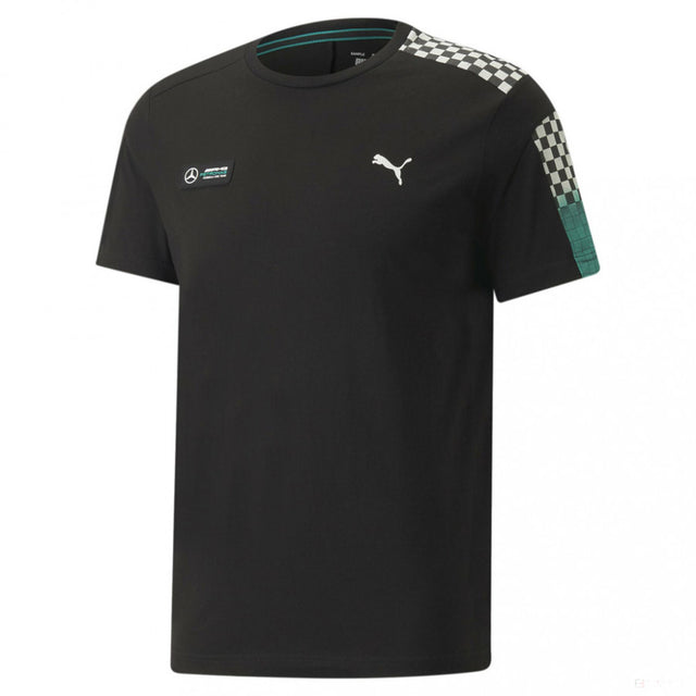 Tričko Puma Mercedes, černé, 2022 - FansBRANDS®