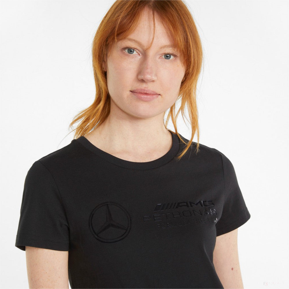 Dámské tričko Puma Mercedes, černé, 2022