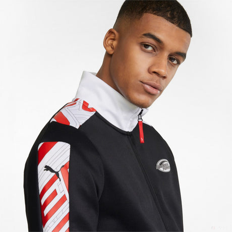 Bunda Puma Ferrari Track, černá, 2022 - FansBRANDS®