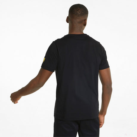 Tričko Puma Ferrari Race, černé, 2022 - FansBRANDS®