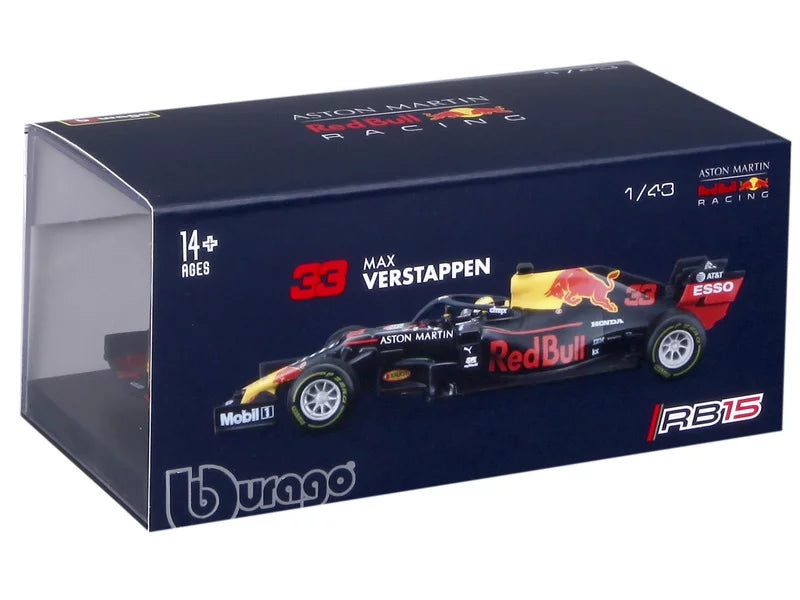 Model samochodu Red Bull Racing, Max Verstappen, WW Nr 1 R1, bburago, niebieski 🔥