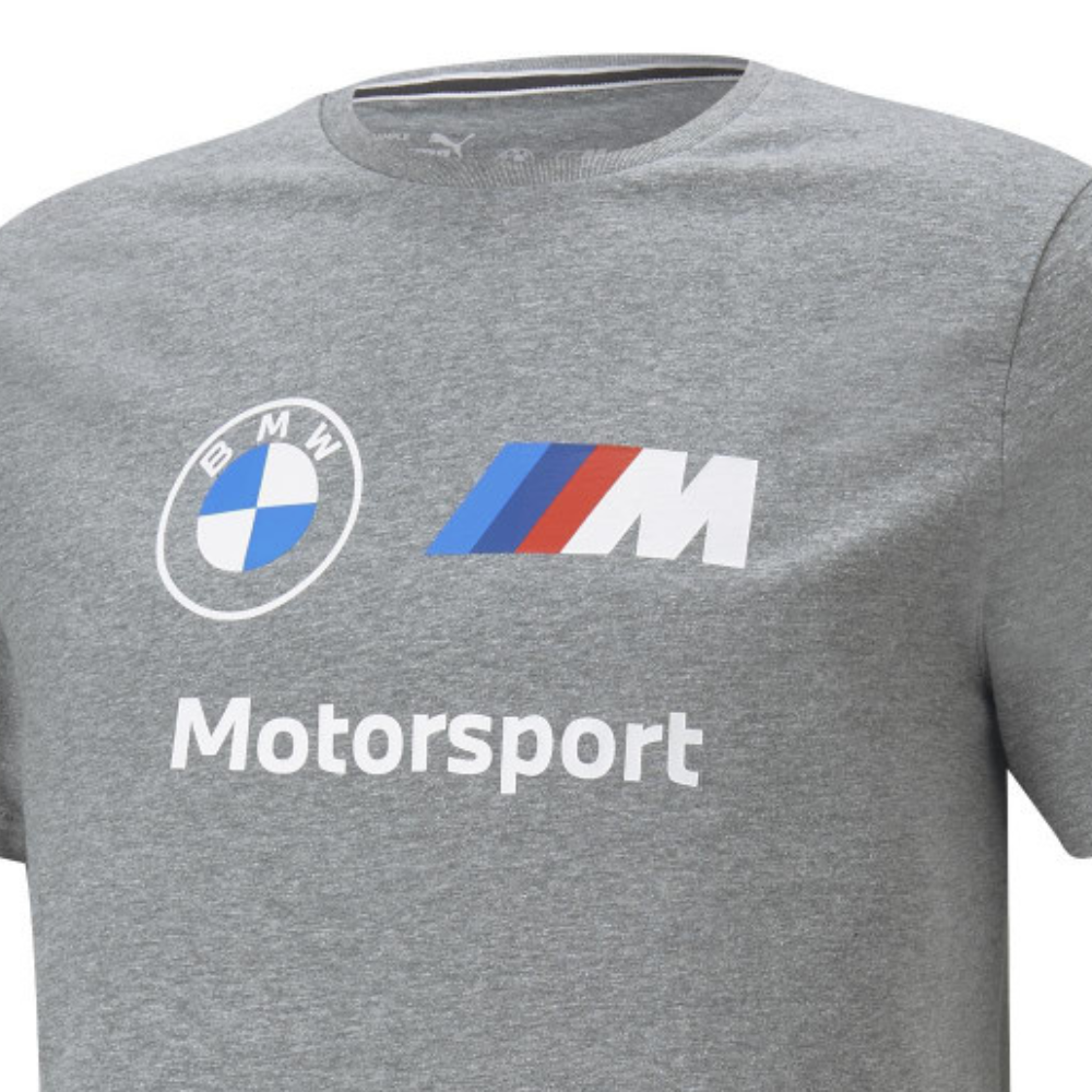 BMW MMS ESS LOGO T-Shirt, mittelgrau, meliert 2022