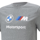 BMW MMS ESS LOGO T-Shirt, mittelgrau, meliert 2022