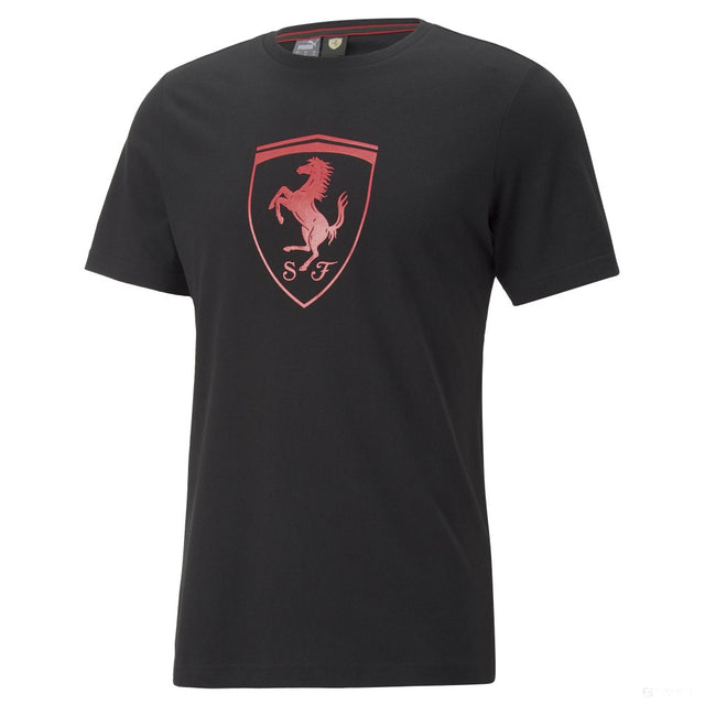 Ferrari Race Metal Energy Shield Tee Puma Black 2022 - FansBRANDS®