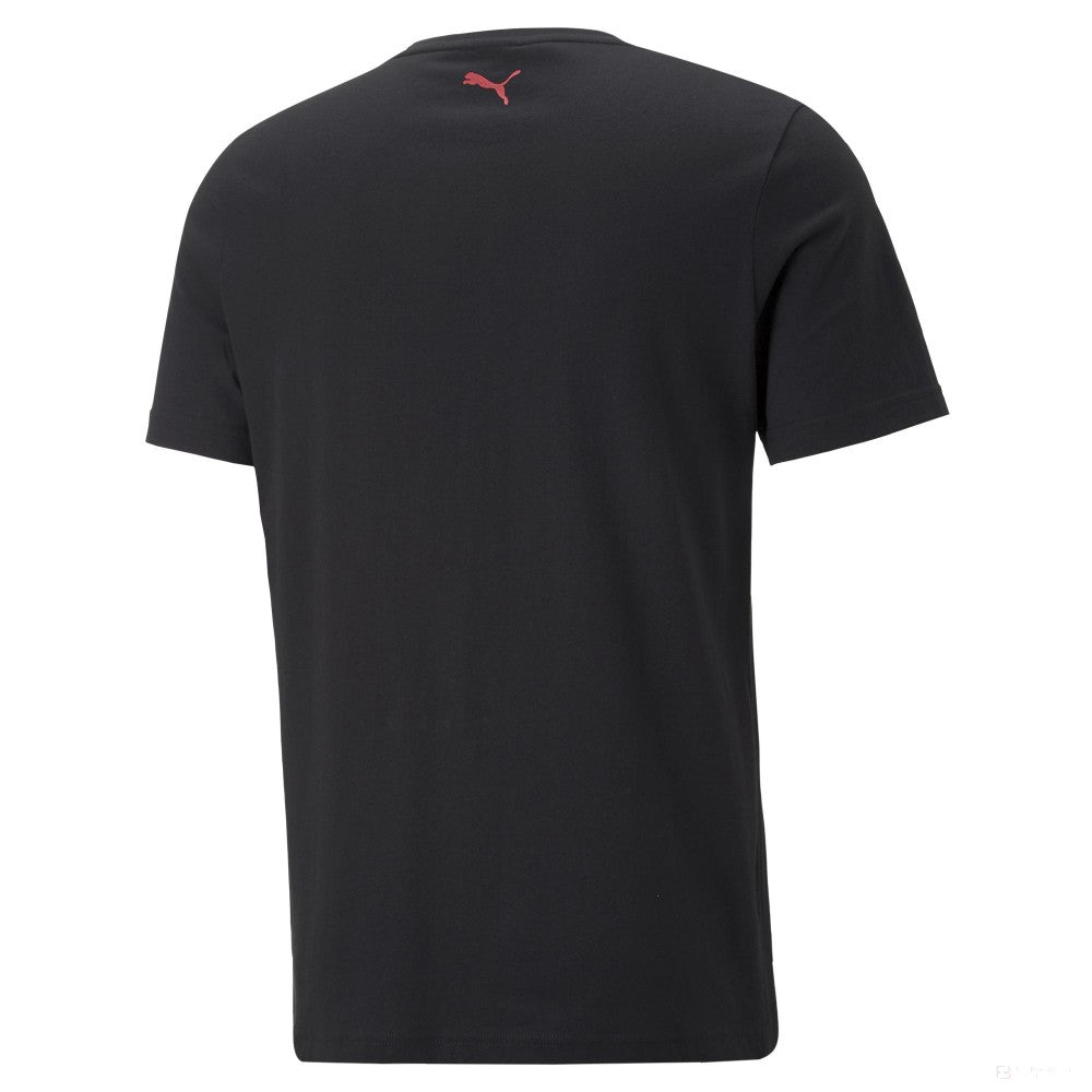 Ferrari Race Metal Energy Shield Tee Puma Black 2022 - FansBRANDS®