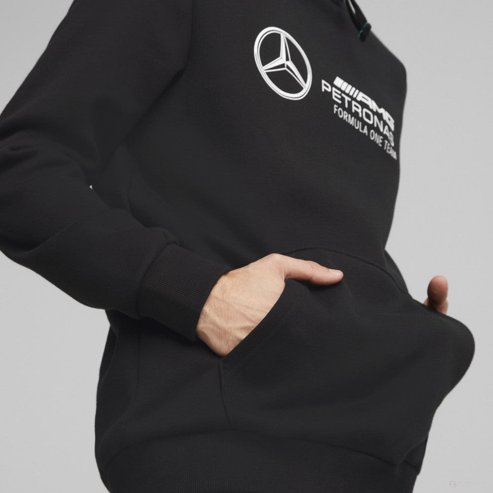 AMG Mercedes  ESS Fleece Hoodie Puma Black 2022 - FansBRANDS®