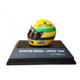 Helma Ayrton Senna Mini, měřítko 1:8, žlutá, 2018