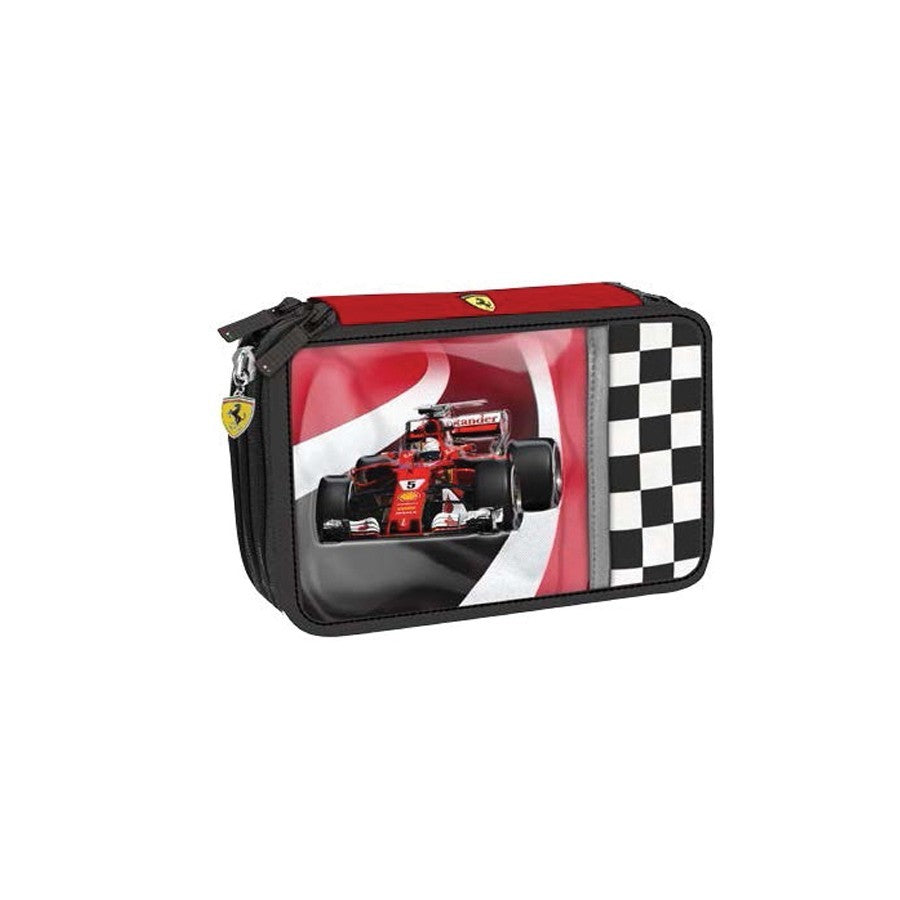 Ferrari Penál, Ferrari 3 Zip Race Car, červený, 2018 - FansBRANDS®