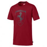 Ferrari tričko, Puma Big Shield, červené, 2019 - FansBRANDS®