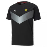 Ferrari tričko, Puma Race, černé, 2021