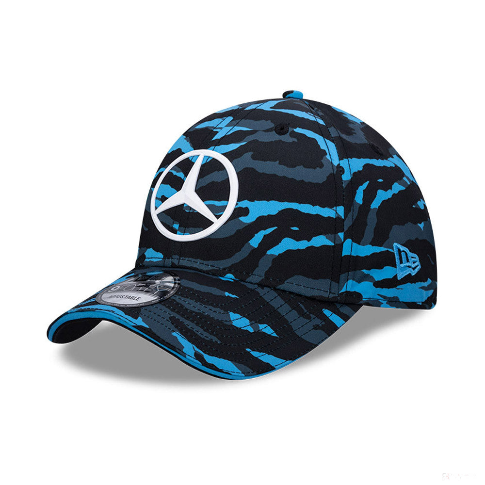Mercedes, kšiltovka, speciální edice, modrá CAMO, 2022,