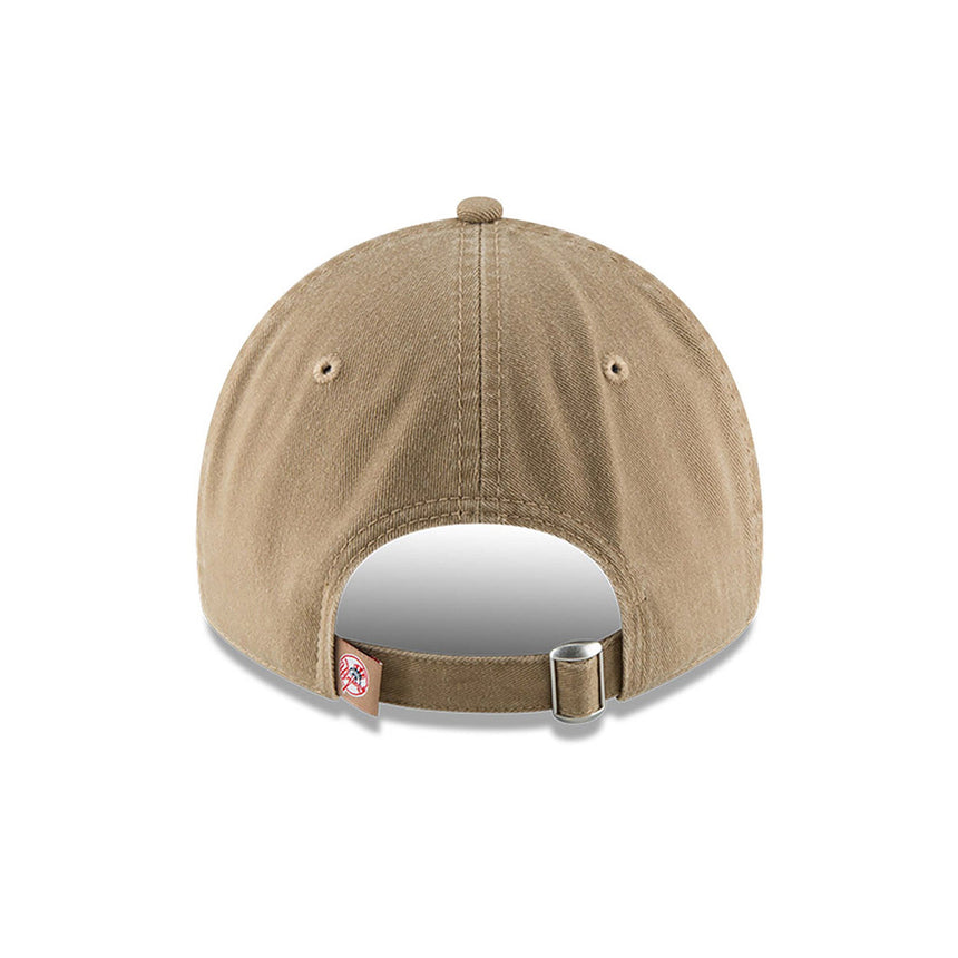 Czapka z daszkiem New York Yankees, New Era, Core, khaki