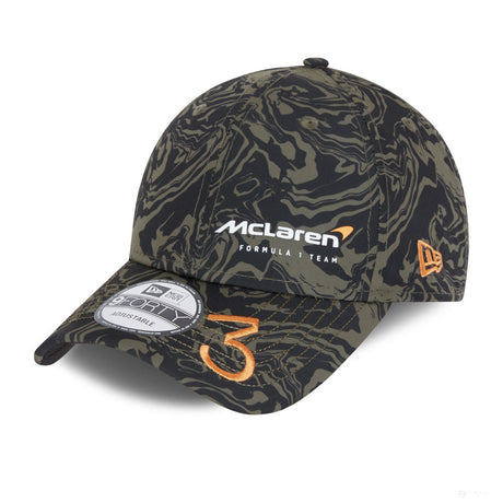 Baseballová čepice McLaren Daniel Ricciardo AOP 9FORTY, pro dospělé, černá - FansBRANDS®