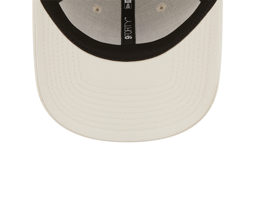 Czapka Los Angeles Dodgers, New Era, 9FORTY, Essential, beżowa