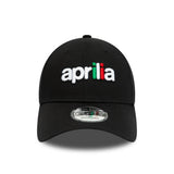 czapka Aprilia, niezbędna, New Era, 9FORTY, czarna
