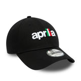 czapka Aprilia, niezbędna, New Era, 9FORTY, czarna