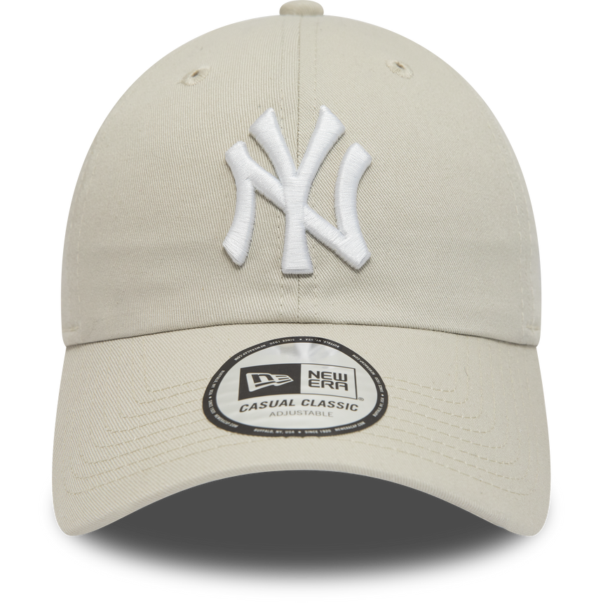 Czapka New York Yankees, New Era, 9TWENTY, essential, kremowy