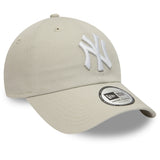 Czapka New York Yankees, New Era, 9TWENTY, essential, kremowy