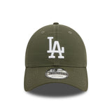 Czapka bejsbolowa Los Angeles Dodgers, New Era, 9TWENTY, essential, khaki