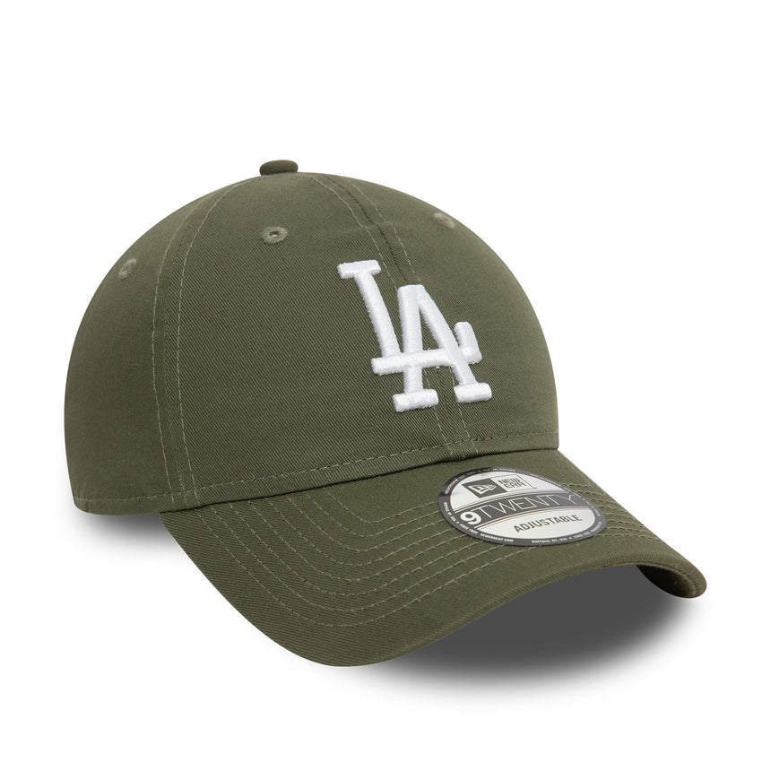 Czapka bejsbolowa Los Angeles Dodgers, New Era, 9TWENTY, essential, khaki