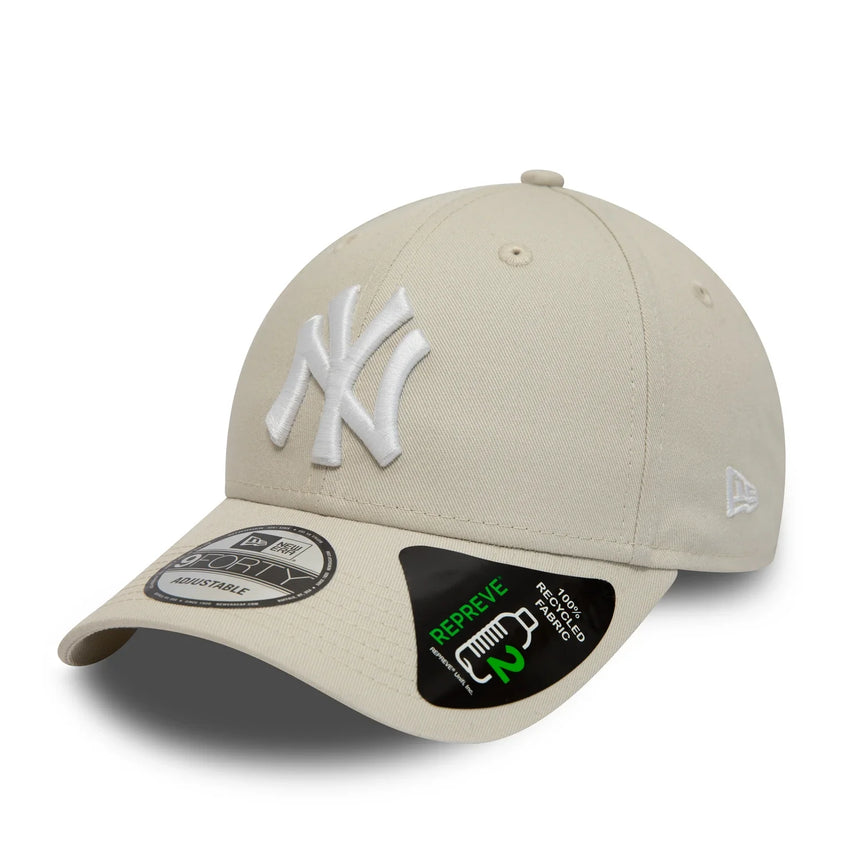 Czapka New York Yankees z daszkiem, New Era, 9FORTY, podstawowa, beżowa