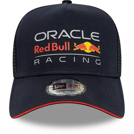 Red Bull Racing trucker cap, New Era, essential, grey, 2023