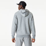 Bluza z kapturem Los Angeles Lakers, z zamkiem błyskawicznym na całej długości, New Era, szara