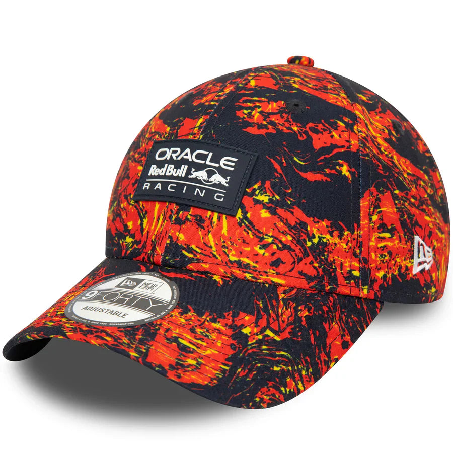 Czapka zimowa Red Bull, New Era, 9FORTY, AOP, wielokolorowa