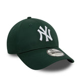 Czapka New York Yankees, New Era, 9FORTY, niezbędna, ciemnozielona