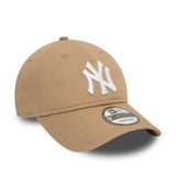 Czapka New York Yankees, New Era, 9TWENTY, essential, beżowa