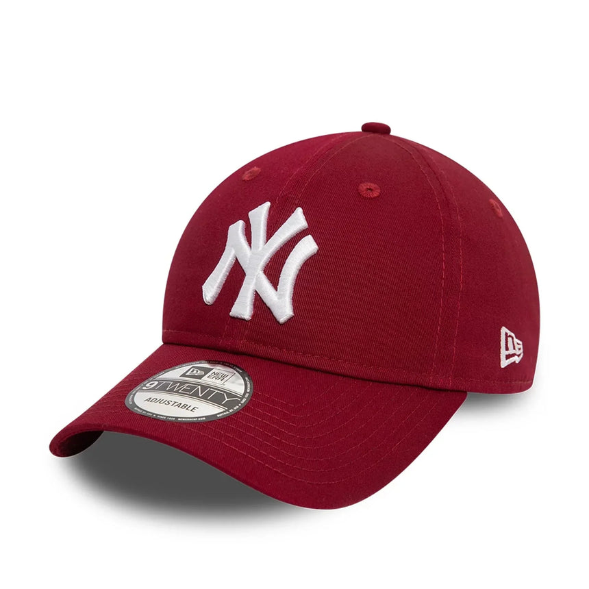 Czapka New York Yankees, New Era, 9TWENTY, niezbędna, burgundowa
