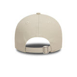 Czapka New York Yankees, czarne logo, New Era, 9TWENTY, niezbędna, beżowa