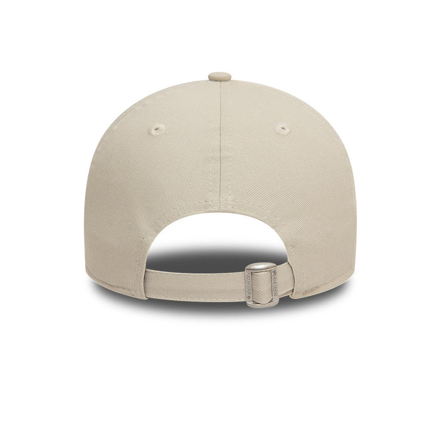 Czapka New York Yankees, czarne logo, New Era, 9TWENTY, niezbędna, beżowa