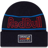 Czapka zimowa Red Bull, NEW ERA, zespół, niebieski, 2024