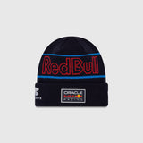 Czapka zimowa Red Bull, NEW ERA, Sergio Perez, zespół, niebieski, 2024