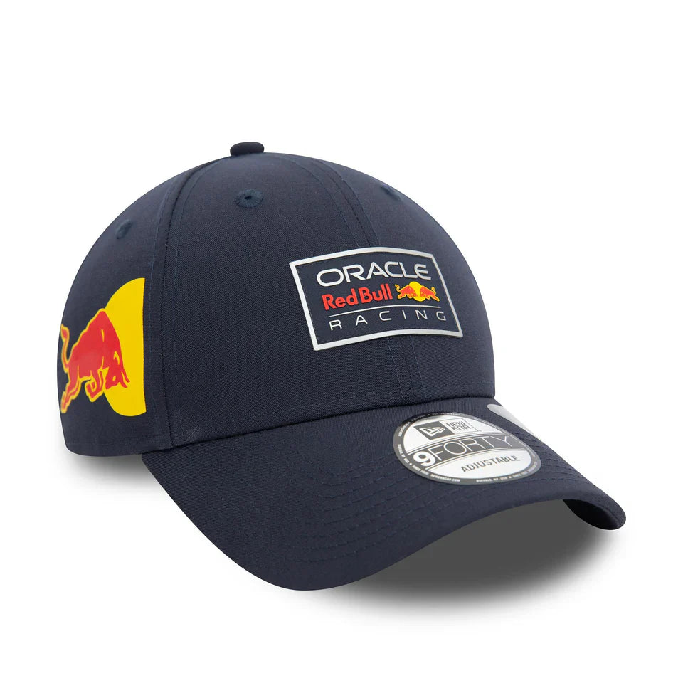 Czapka z daszkiem Red Bull, New Era, 9FORTY, Repreve, niebieska