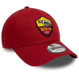 czapka AS Roma, New Era, 9FORTY, Core, czerwona