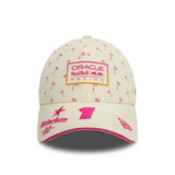 Czapka zimowa Red Bull, New Era, 9FORTY, Max Verstappen, Miami SE, biała
