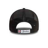 czapka New York Yankees, trucker, New Era, 9FORTY, czarna w całości