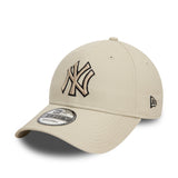 Czapka New York Yankees, New Era, 9FORTY, beżowa