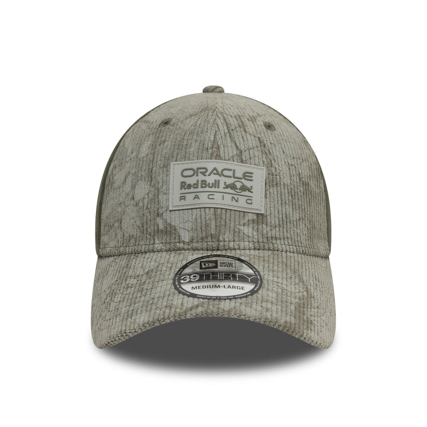 Czapka Red Bull Racing, New Era, 39THIRTY, z kordury, zielona