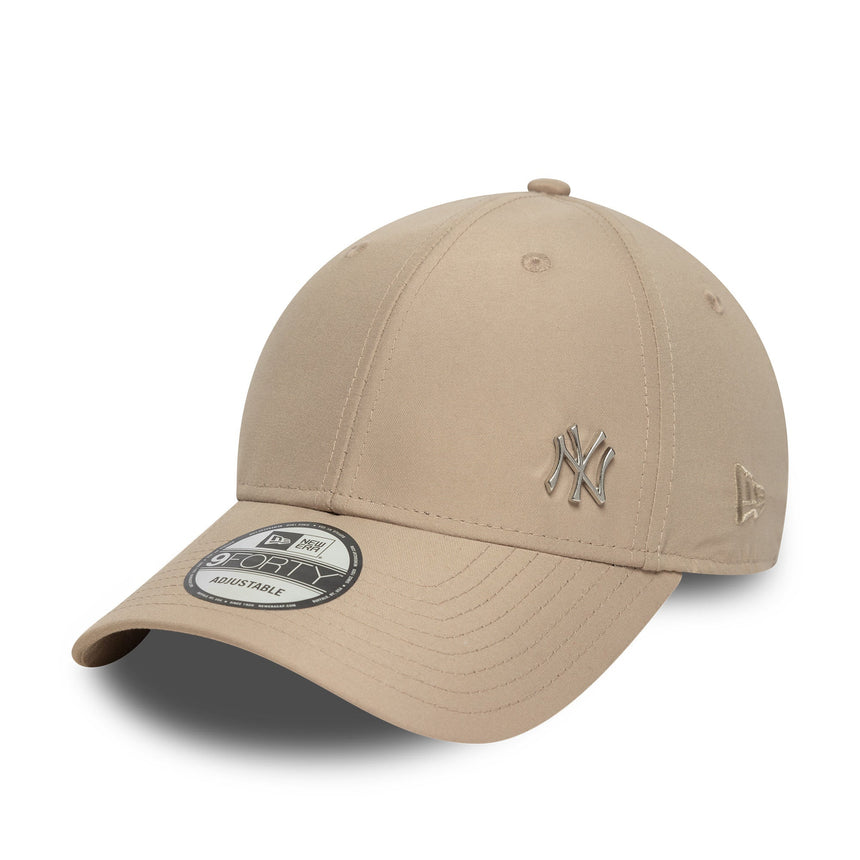 czapka New York Yankees, New Era, 9FORTY, niezbędna, pastelowa, brązowa