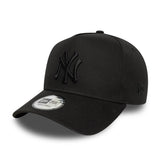 Czapka New York Yankees, New Era, Essential, całkowicie czarna